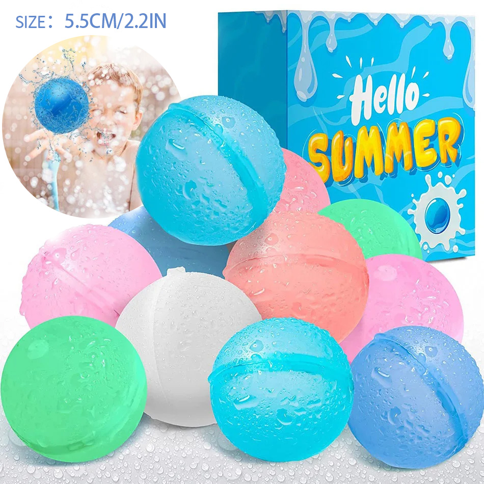 Aquatic Sports - Nieuwe herbruikbare waterballonnen, navulbare snelvulbare kleurrijke