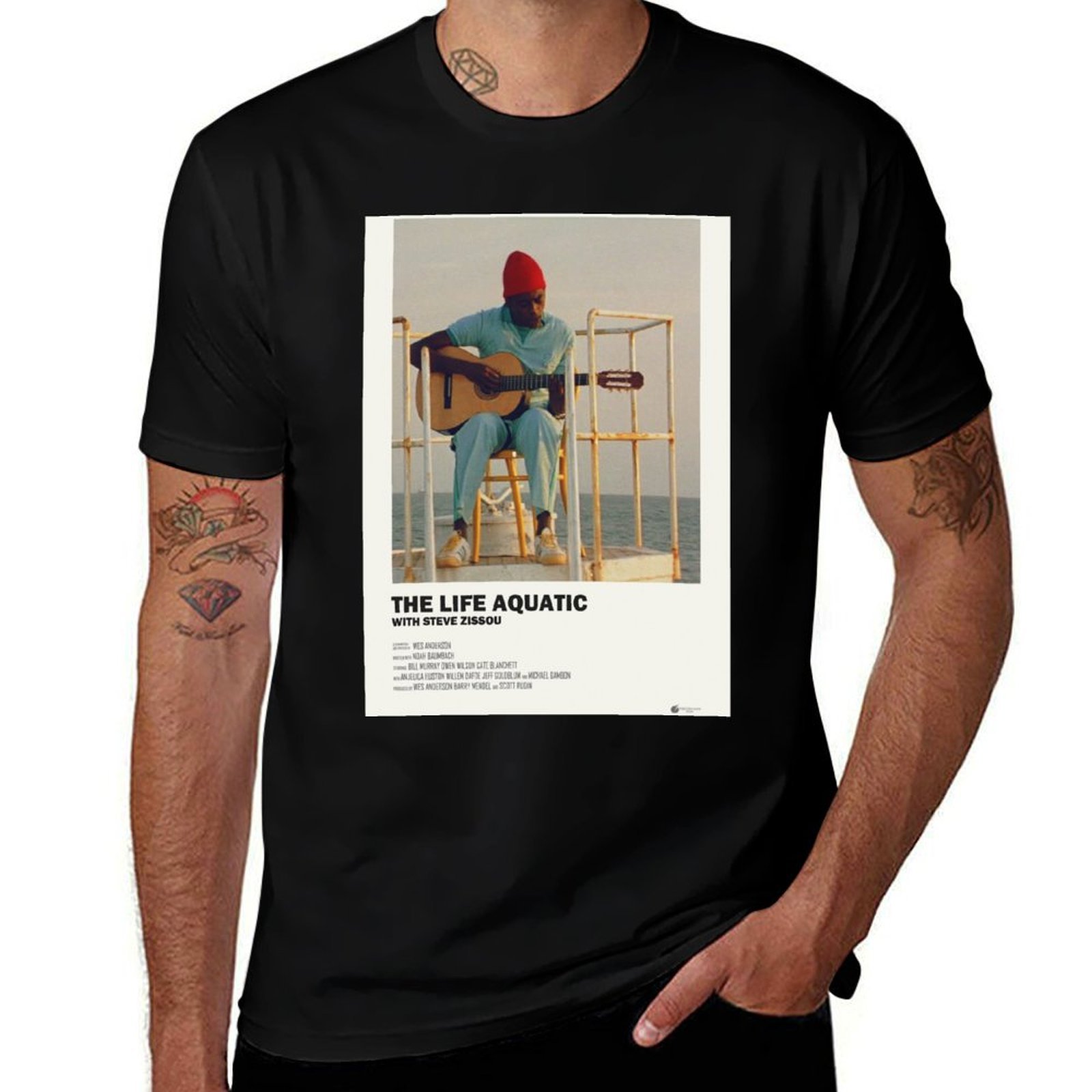 The Life Aquatic Poster T-Shir - Aquatic Sports Activities recensie en prijs